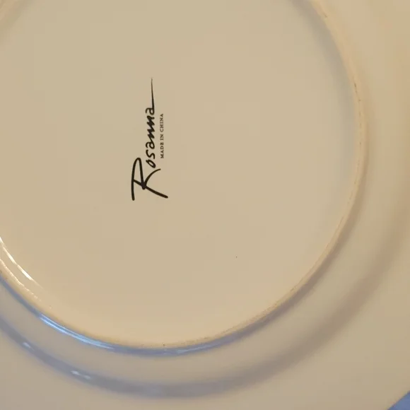 Rosanna Cream Plate - Picture 2 of 6
